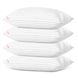 Bed Pillows for Sleeping 4 Pack Queen Size，Pillows for Side and Back Sleepers