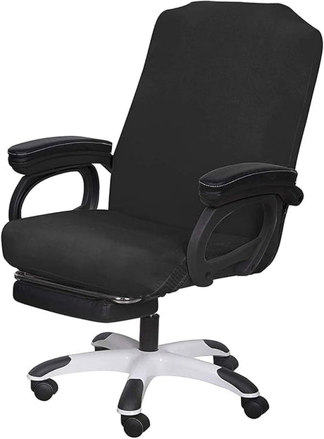 2 Pack Office Chair Cover, Stretchable Desk Chair Cover Removable Computer Chair Cover for Office Chair