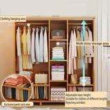 Easy to Install Wardrobe, Adjustable Height Storage of wardrobe Partition