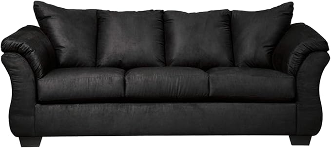 Darcy Casual Plush Sofa, Grayish Brown