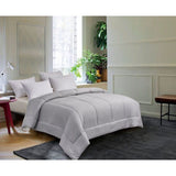 1 Piece Platinum Down Alternative Comforter Twin Size Silver Gray Shade reversible cozy fluffy