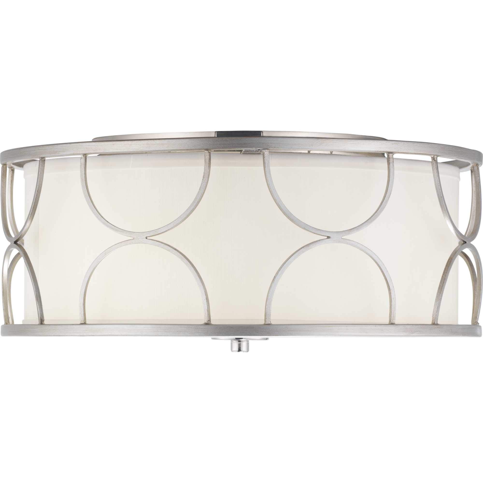 Landree 16" Three-Light Flush Mount Ceiling Light