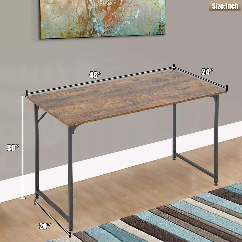 Computer Desk Home Office Desk 47.2”W x 23.6”D Gaming Desk Corner