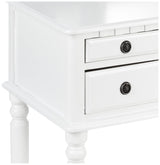 Croix Collection Vanity Set with Stool, F4074, White