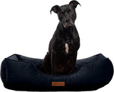 Luxury Dog Bed - Comfortable Tufted Velvet Cushion for Small to Large Dogs