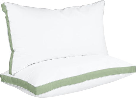 Bed Pillows for Sleeping Queen Size (White), Set of 2, Cooling Hotel Quality