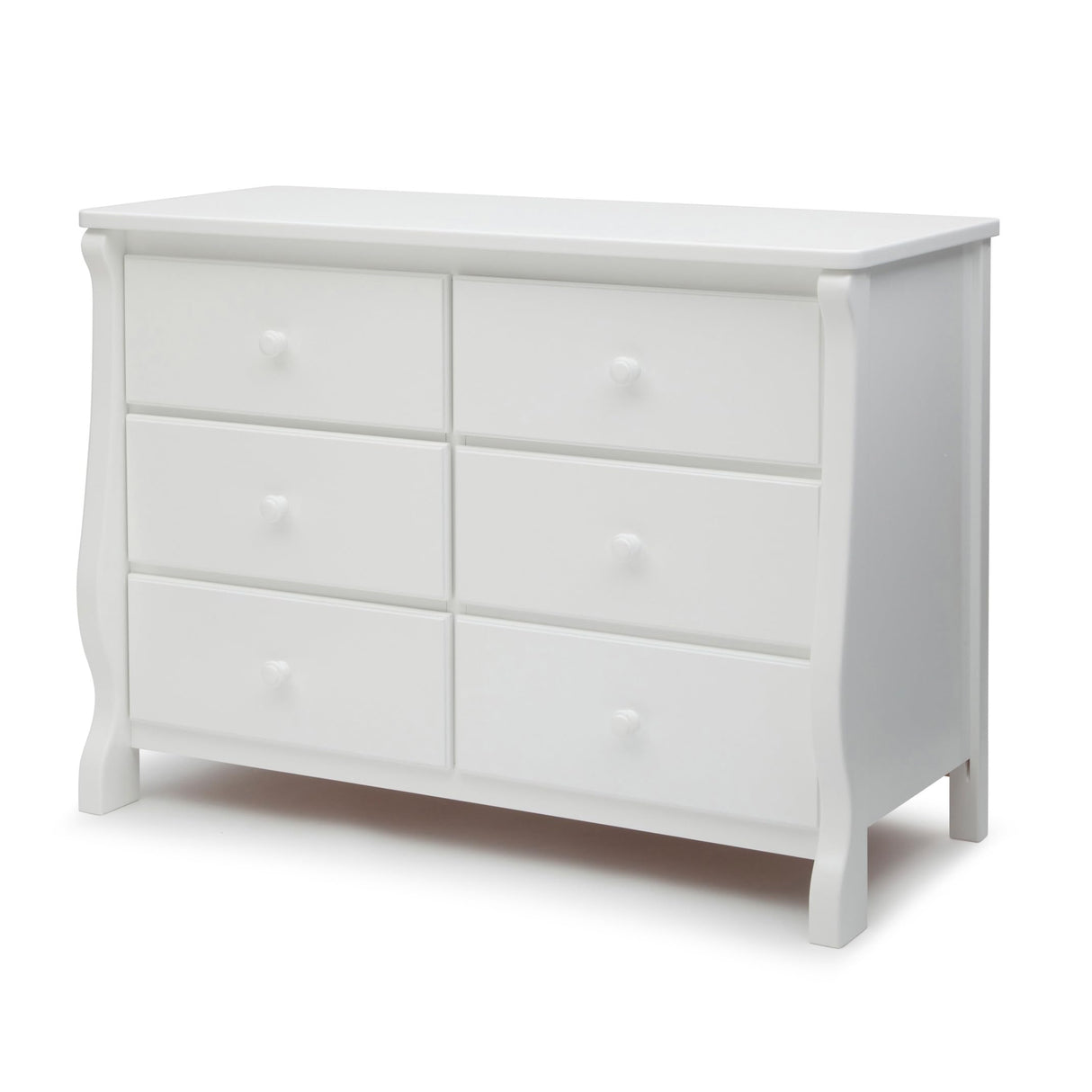 Universal 6 Drawer Dresser with Interlocking Drawers - Greenguard Gold Certified,