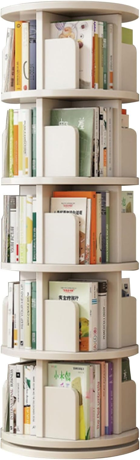 Rotating Bookshelf, Rotating Bookshelf Tower, 360 Rotating Bookshelf, Suitable for Small