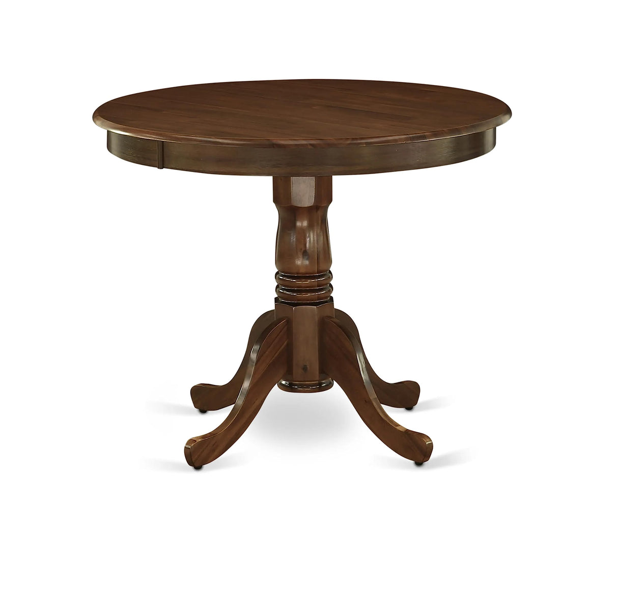 ANEL5-AWA-05 5 Piece Modern Dining Table Set Includes a Round Dining Room Table