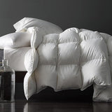 Luxurious Down Duvet Insert Feather King Size White Heavyweight Thickened 100%