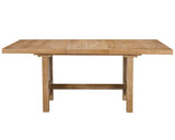 Stretching Dining Room Table, Modern Expandable Wood DiningTable, 54"-72" L Extend