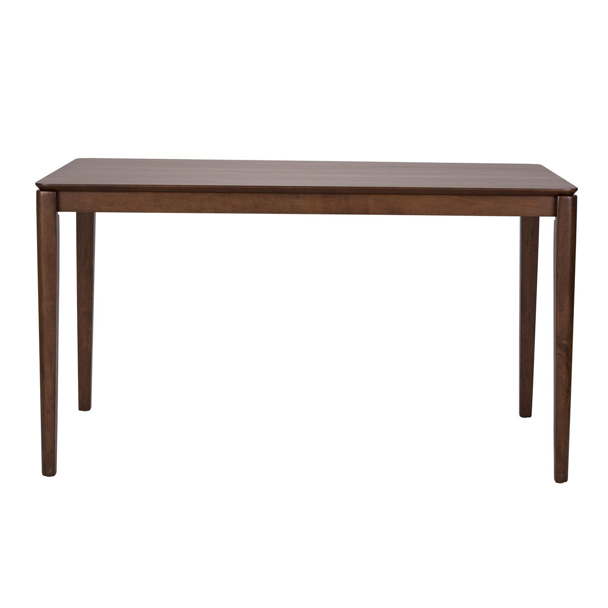 Industries Space Savers Rectangular Leg Table, W53 x D32 x H30, Medium Brown