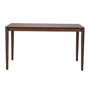 Industries Space Savers Rectangular Leg Table, W53 x D32 x H30, Medium Brown