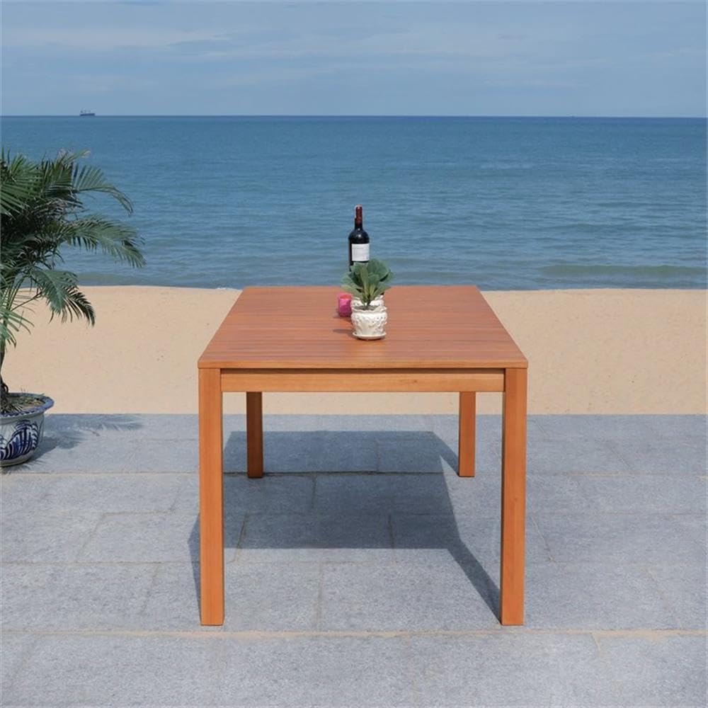Outdoor Collection Dores Natural Brown Dining Table