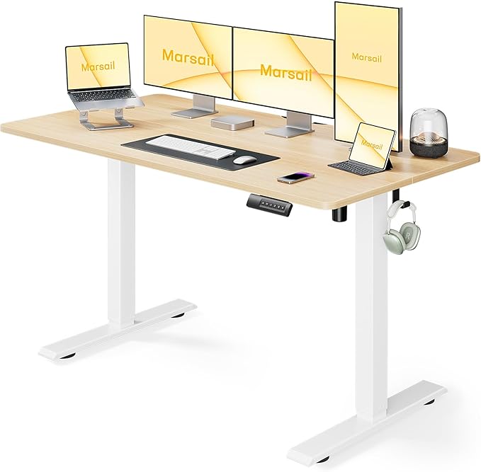 Standing Home Office Desks,Adjustable Heights Stand Up Desks,48x24 Inches Desktop