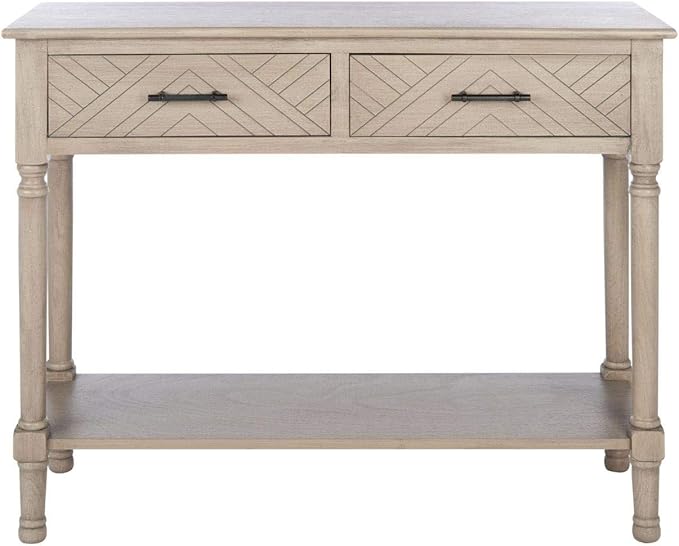 Collection Peyton Greige 2-Drawer Console Table CNS5704D