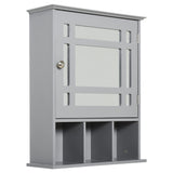Bathroom Medicine Cabinet with Mirror, Wall Mounted Mirror Cabinet