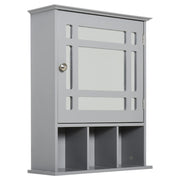 Bathroom Medicine Cabinet with Mirror, Wall Mounted Mirror Cabinet