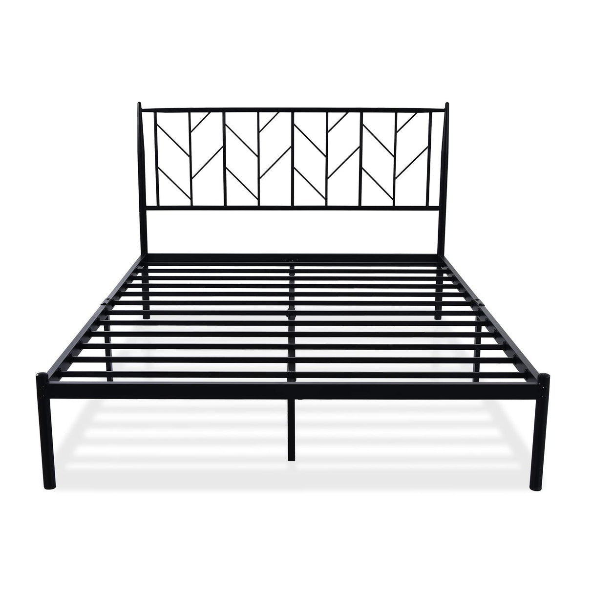 Knight Home Raye Fully-Upholstered Bed Frame-Queen-Size-