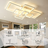 Modern Ceiling Light,41.7in Modern Led Ceiling Lights for Living Room Light Fixture Ceiling