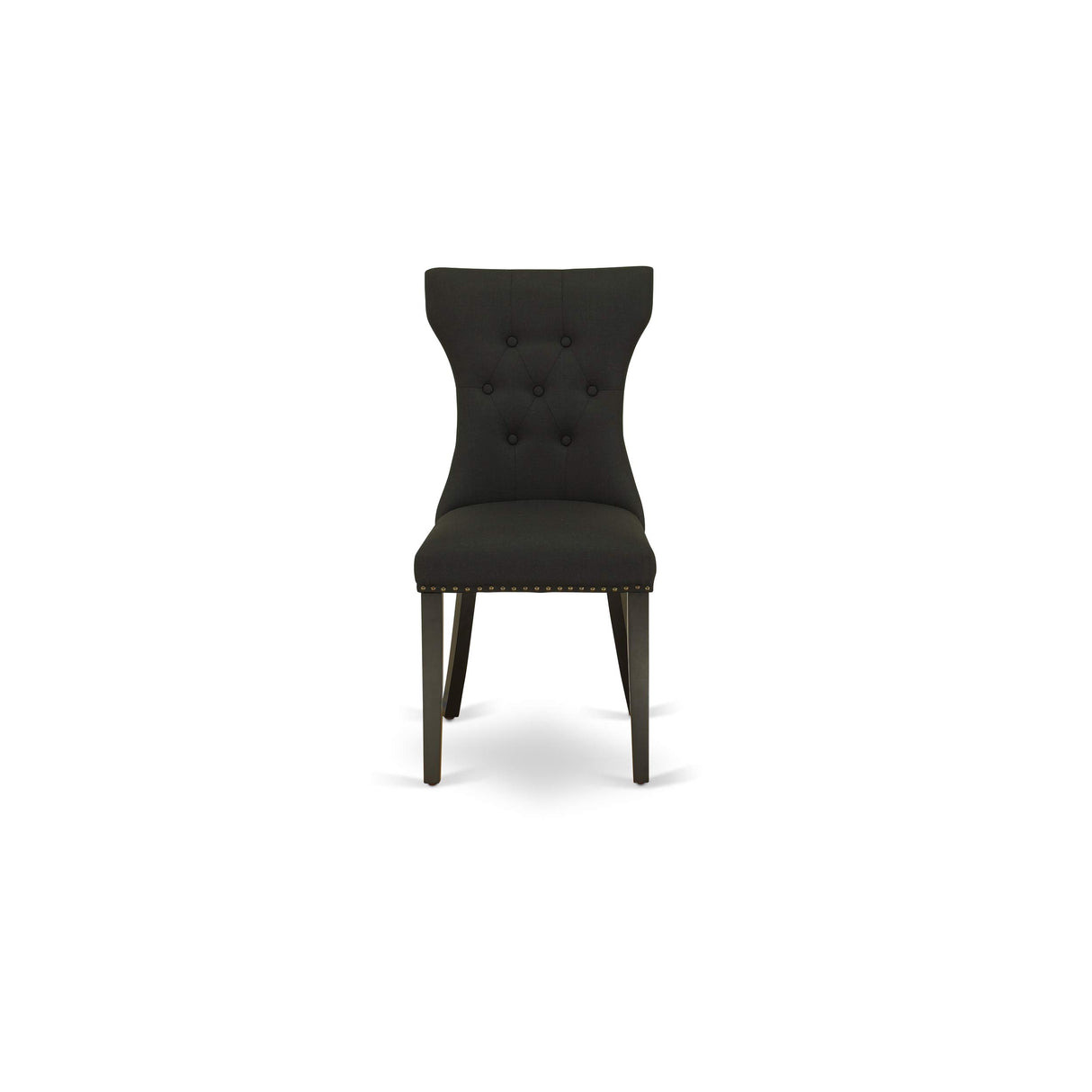 DLGA5-ABK-24 5 Piece Kitchen Table & Chairs Set Includes a Round Dining Room Table