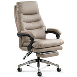 Executive office chair, Desk chairs with footrest, Fully reclining office chair 90° - 160°