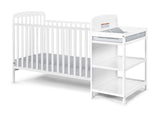 Ramsey 3 in 1 Convertible Crib and Changer in White