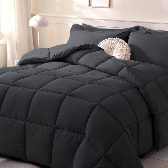 Comforters Oversize King Size, White All Season Duvet, Lightweight Quilt