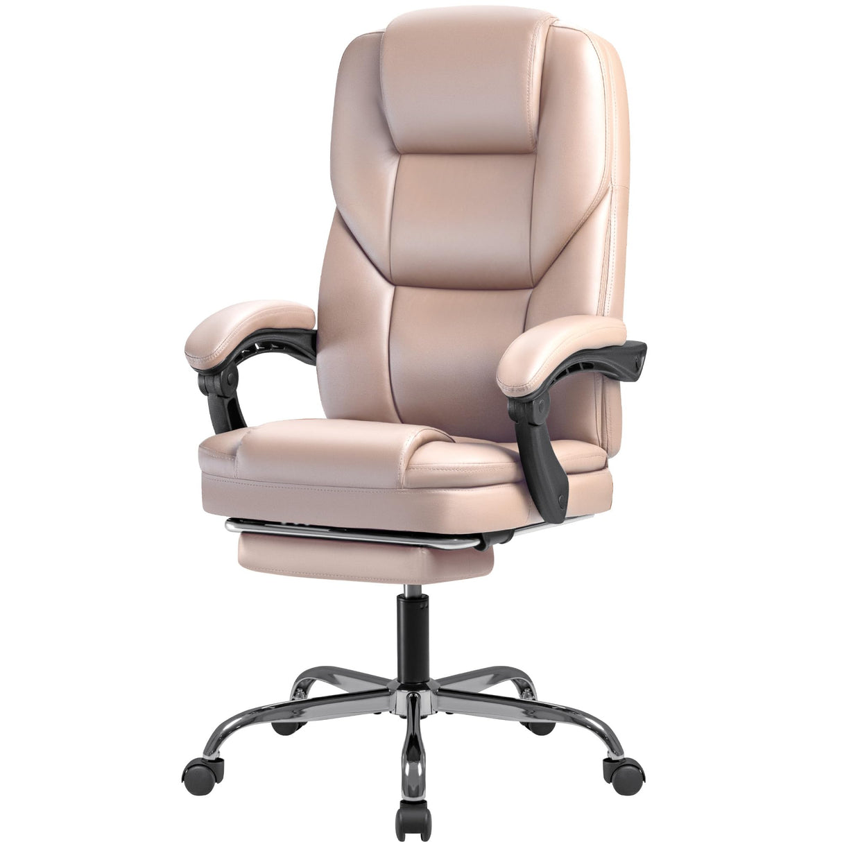 Office Chair，Big and Tall Office Chair with Foot Rest Home Office Desk Chairs Ergonomic