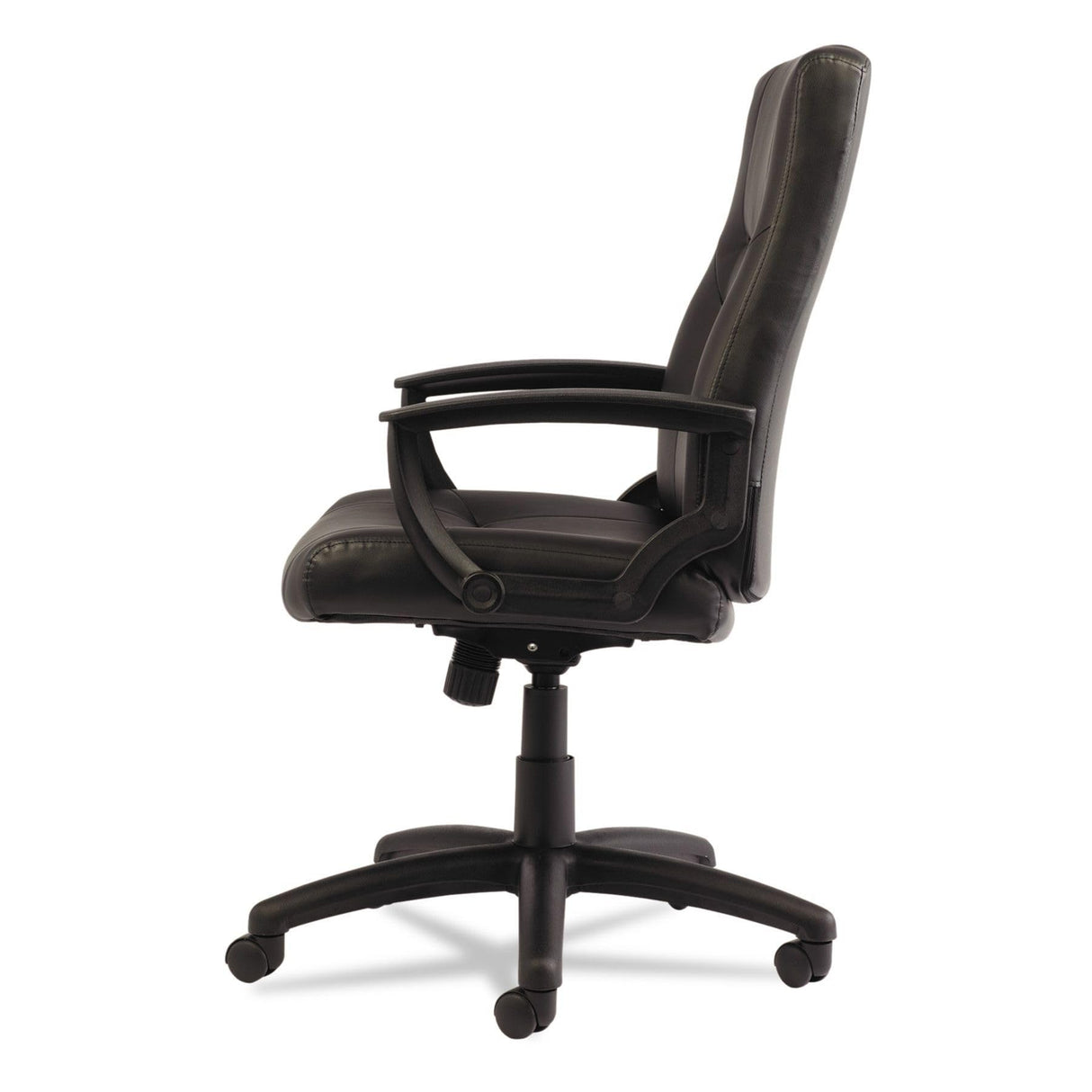 R4119 Alera Yr Series Executive High-Back Swivel/tilt Leather Chair, Black