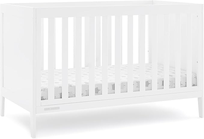 Hayes 4-in-1 Convertible Crib - Greenguard Gold Certified, Bianca White