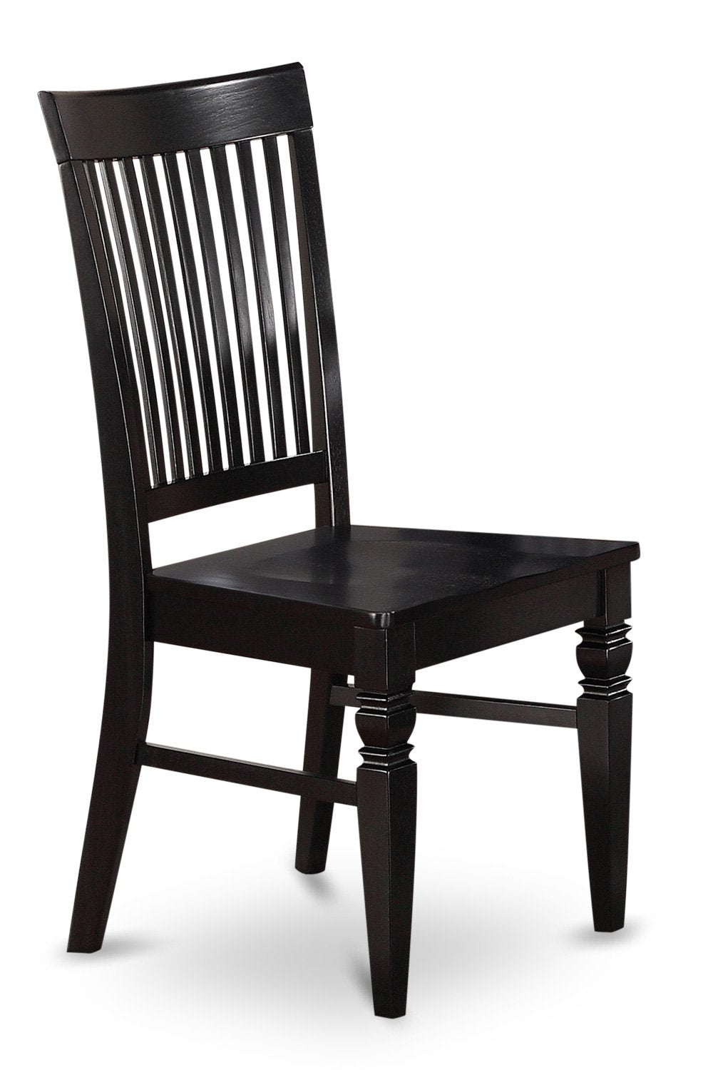 BLK-W 7 Piece Kitchen Table & Chairs Set Consist of a Rectangle Dining Room Table and 6