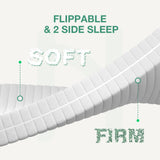 Full Mattress, 12 Inch Foam Mattress in a Box, Double Side Sleep Full Size Mattress