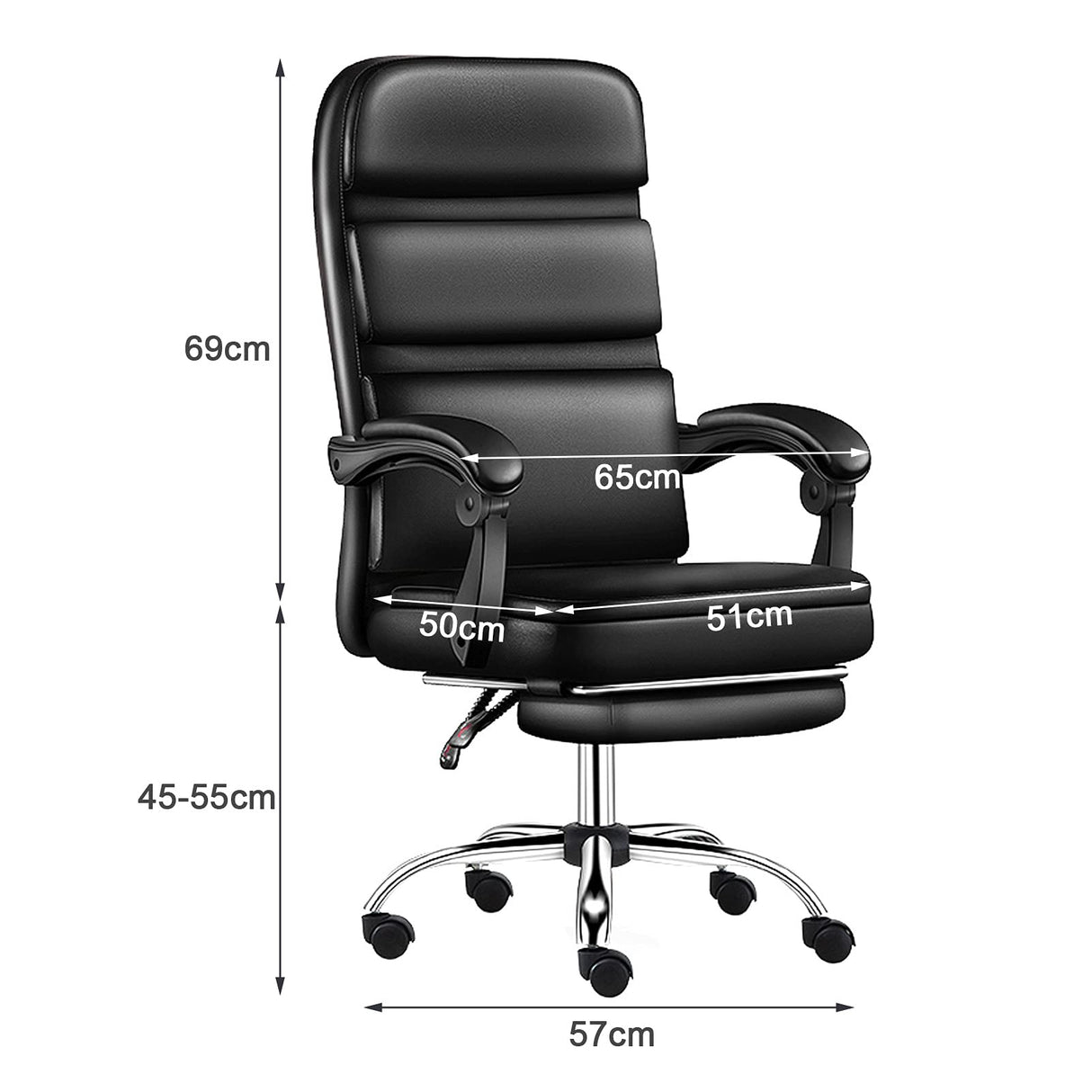 Comfortable Swivel Chair Ergonomic Swivel Task Computer Desk Home Office Chair