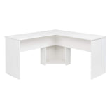 L-shaped Desk, White