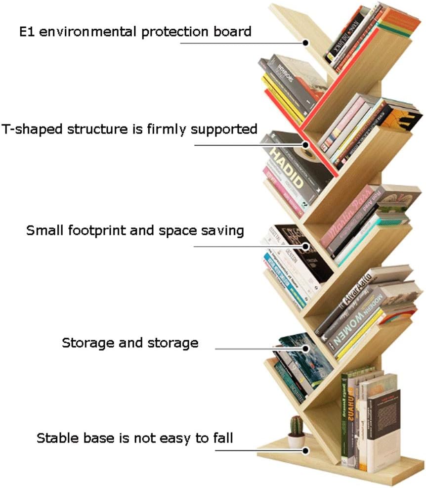 Bookshelf Bookshelf Tree-Shaped Bookshelf Simple Modern Living Room Simple Floor