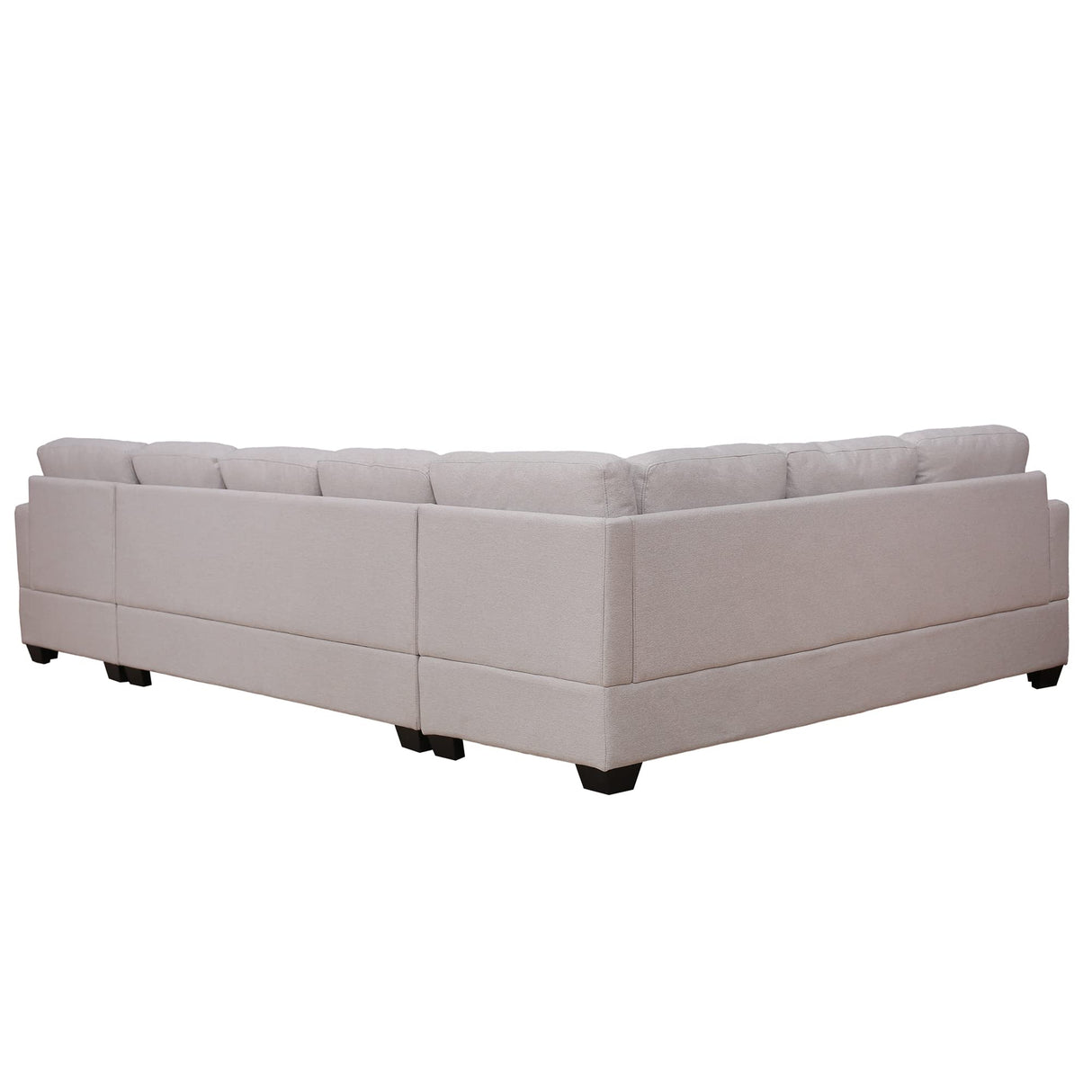 P PURLOVE Modern Large Sectional Sofa, U Shape Upholstered Couch, Sofa sectionals