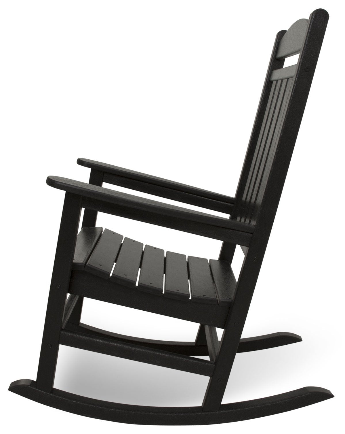 R100BL Presidential Rocking Chair, Black