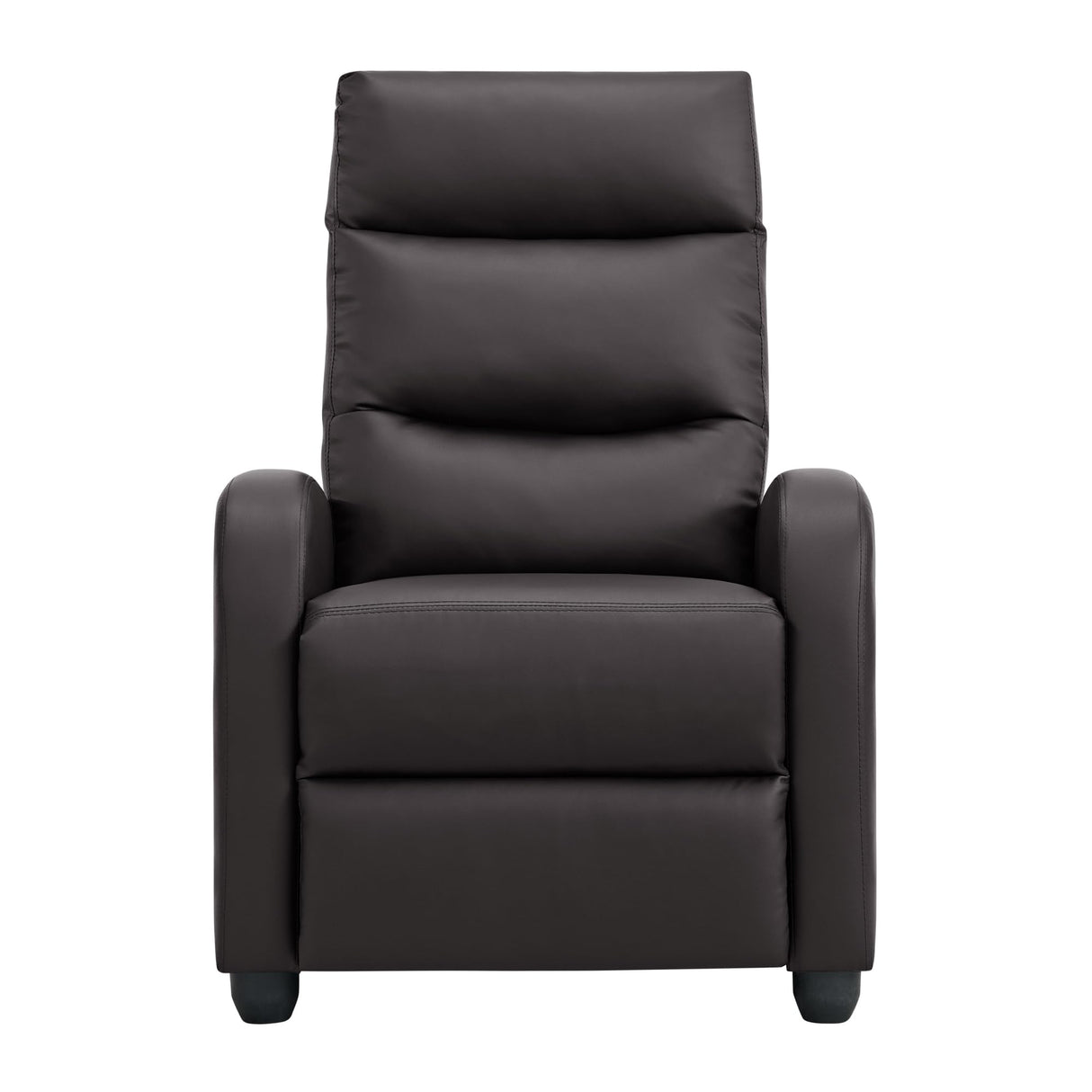 Recliner Chair for Adults Push Back Armchair Home Theater Seating with Lumbar Support