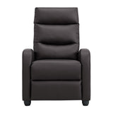 Recliner Chair for Adults Push Back Armchair Home Theater Seating with Lumbar Support