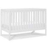 Tribeca 4-in-1 Baby Convertible Crib, Bianca White/Natural