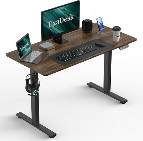 40 * 24 Inches Electric Standing Desk, Adjustable Height Sit Stand Up Desk with 3 Memory Presets