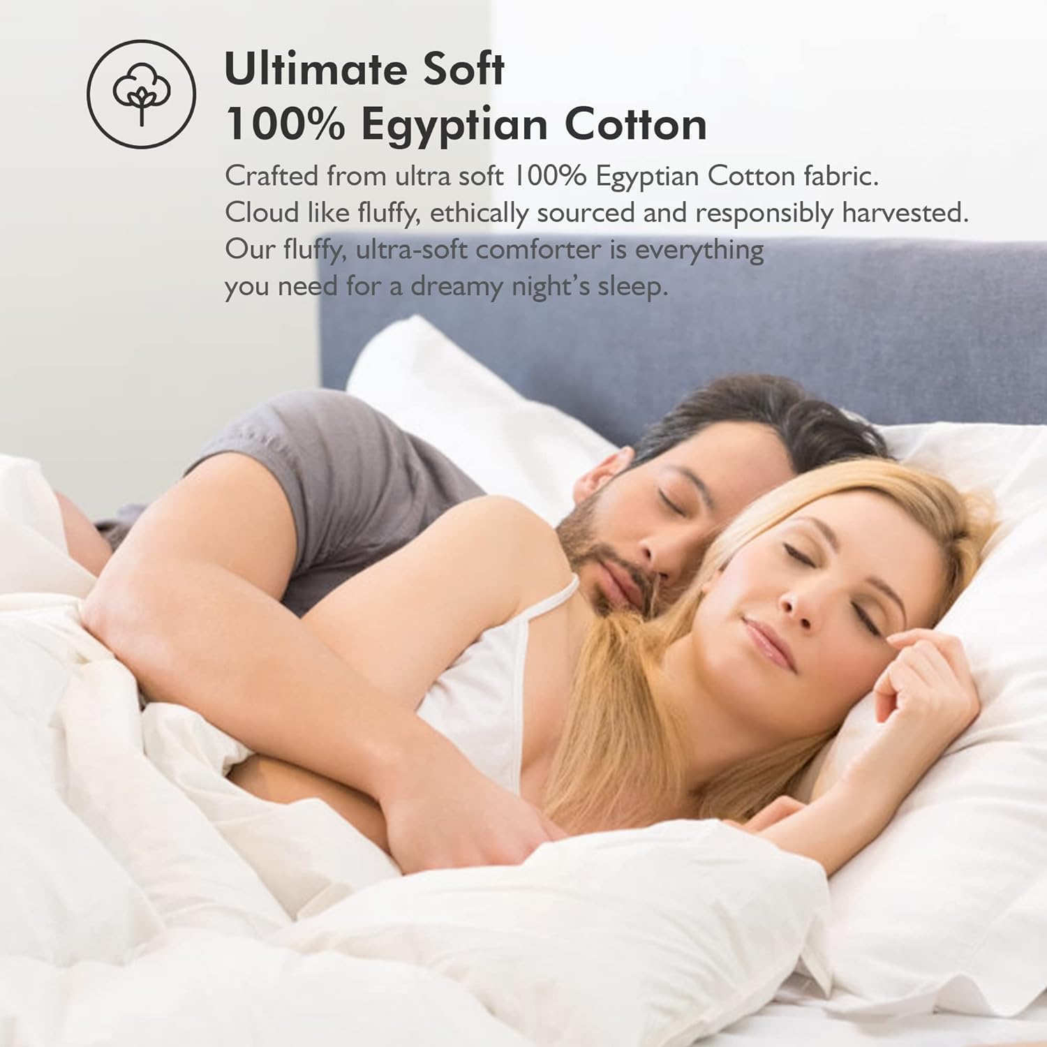 Oversized Queen Goose Down Comforter - 98x98 White