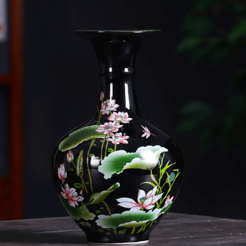 Ceramic Vase Decoration Living Room Flower Arrangement Home TV Cabinet Wine Cabinet