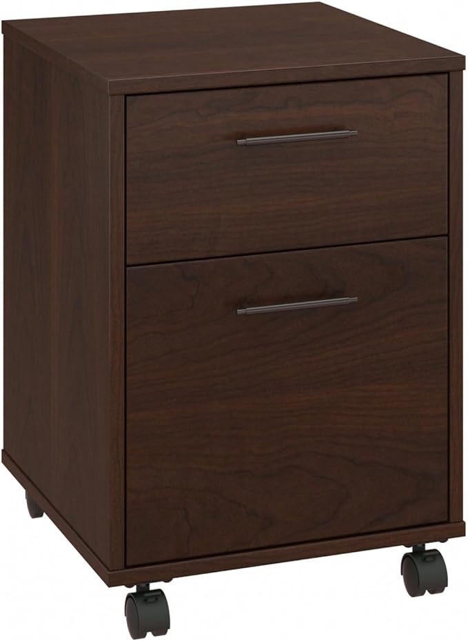 Key West 2 Drawer Mobile File Cabinet, Rolling File Cabinet for Home Office