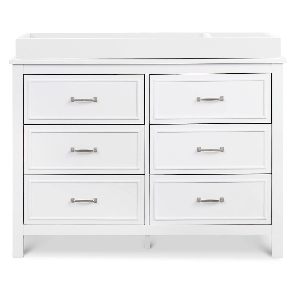 Charlie 6-Drawer Double Dresser in White