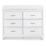 Charlie 6-Drawer Double Dresser in White