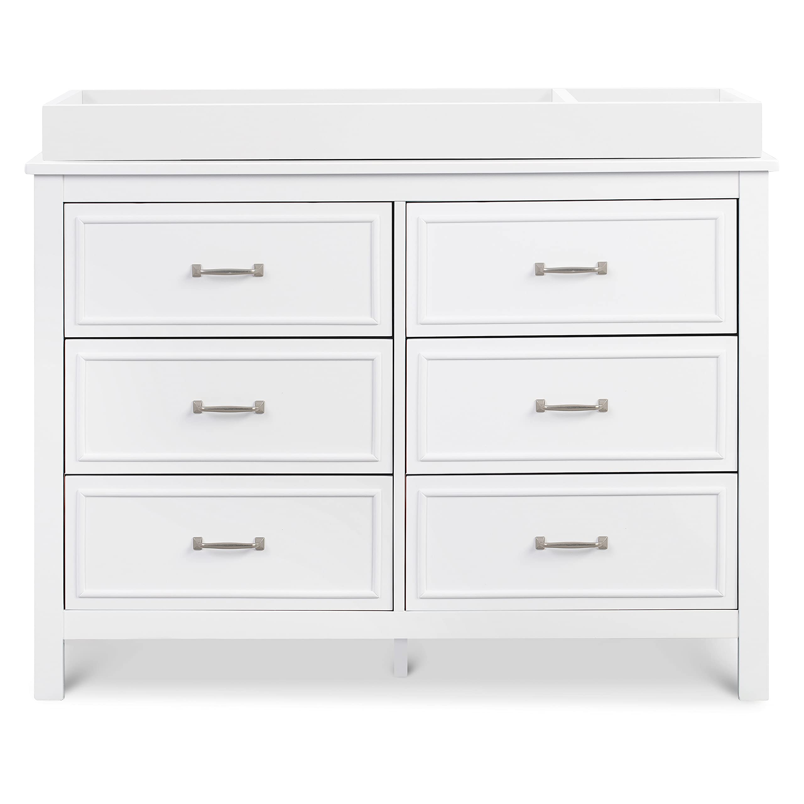 Charlie 6-Drawer Double Dresser in White