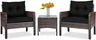 3 Piece Outdoor Patio Furniture Set for 2