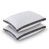 Rayon Derived from Bamboo Pillow Queen Size, Shredded Memory Foam Pillows for Sleeping